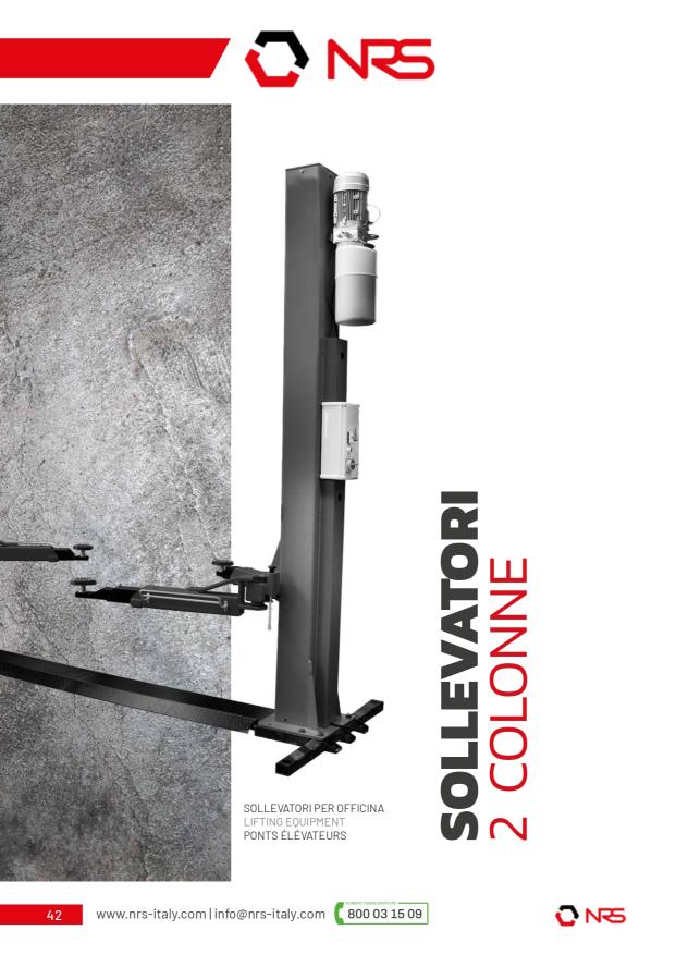 Sollevatori a 2 Colonne NRS Italy - Soluzioni per officine meccaniche (5)