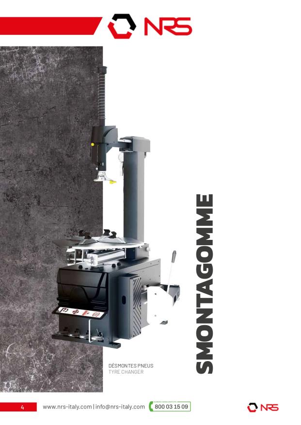 Smontagomme NRS Italy - Soluzioni per officine meccaniche